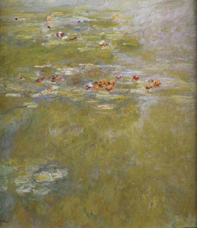 Claude Monet Detail from the Water Lily Pond oil painting picture